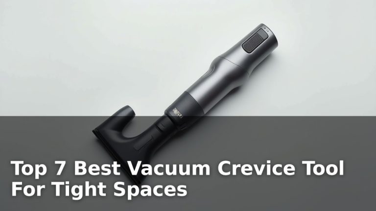 Top 7 Best Vacuum Crevice Tool For Tight Spaces