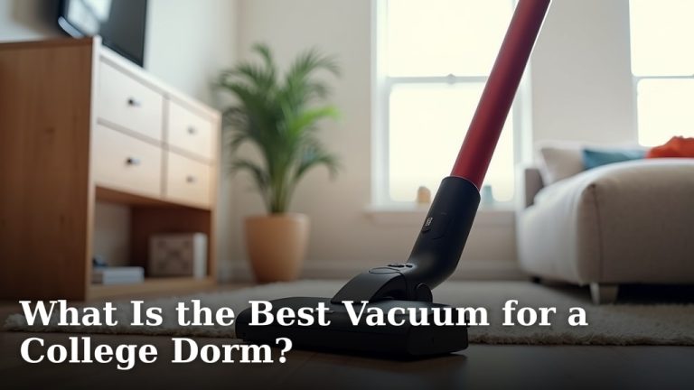 What Is the Best Vacuum for a College Dorm?
