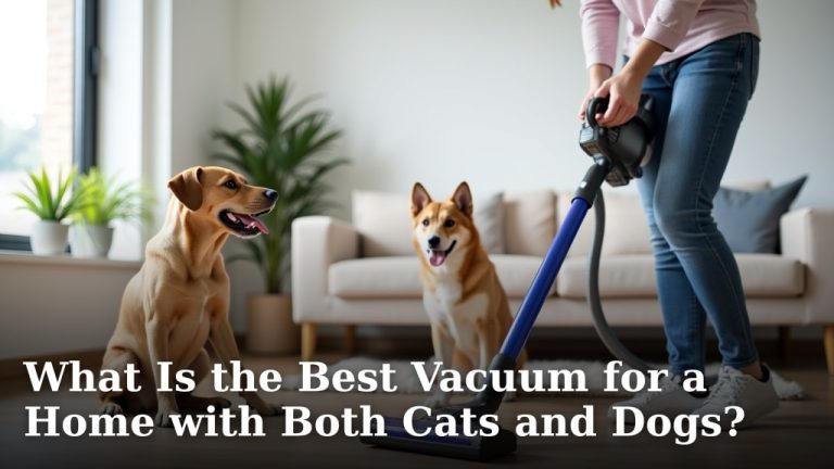 What Is the Best Vacuum for a Home with Both Cats and Dogs?